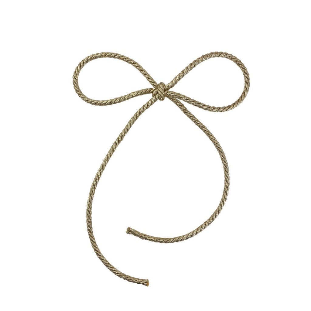 Mimoki Madrid Fita Bow In Gold